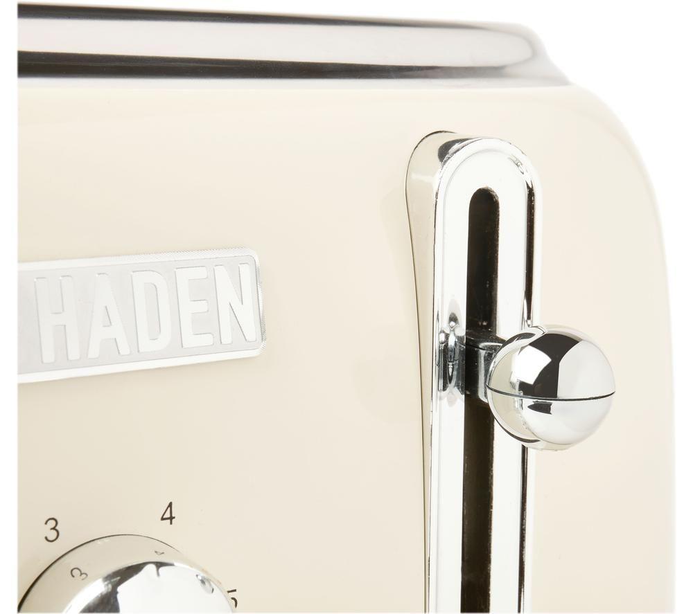 HADEN Highclere 197252 4-Slice Toaster - Cream image number 3 of 5