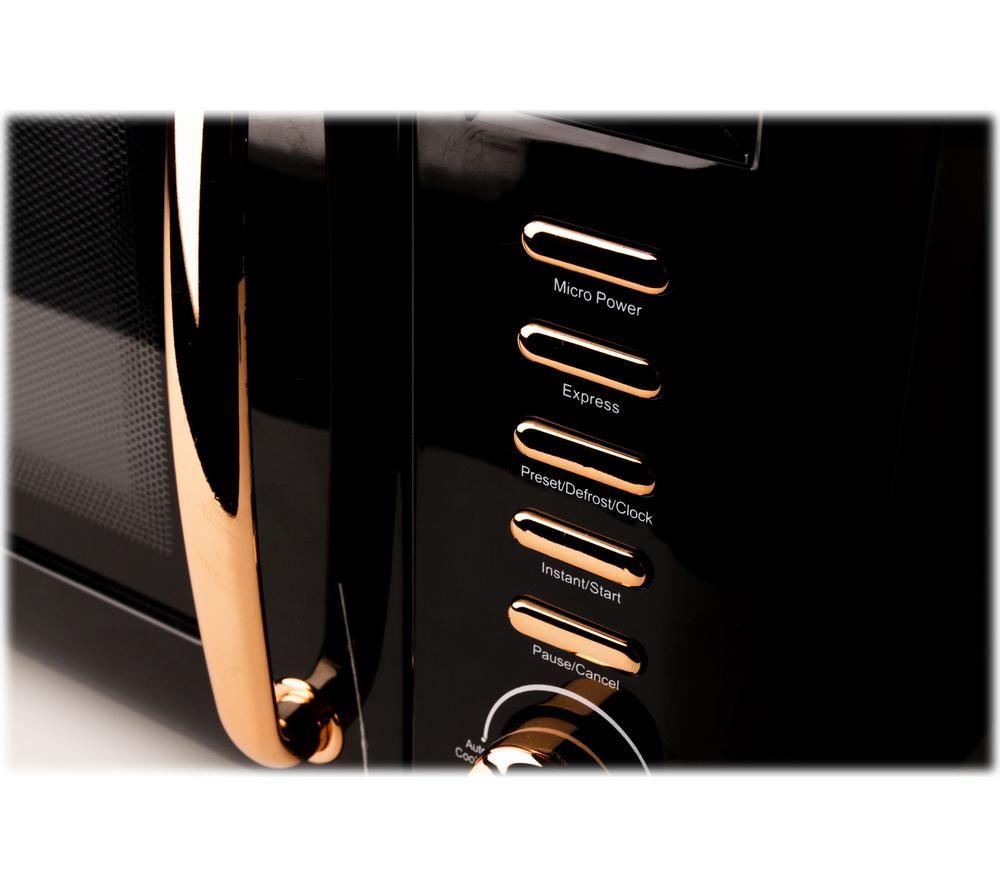 Haden Black & Copper Microwave