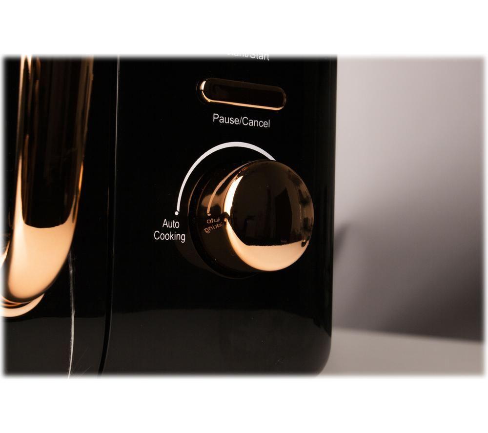 HADEN Salcombe 197061 Solo Microwave - Black & Copper image number 3 of 5