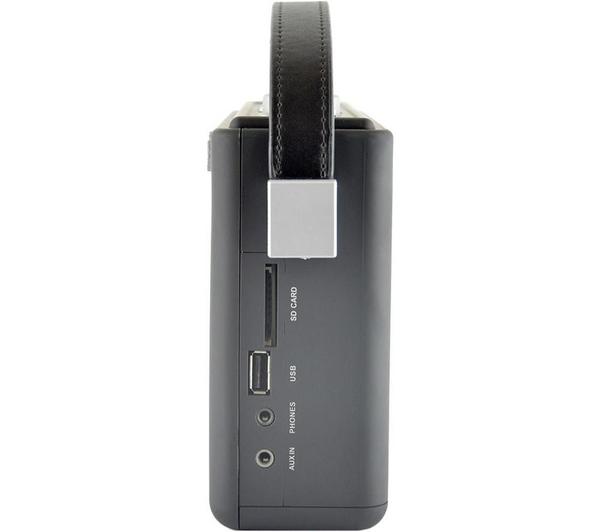 LLOYTRON N5401BK-A Portable DAB+/FM Retro Bluetooth Radio - Black image number 2