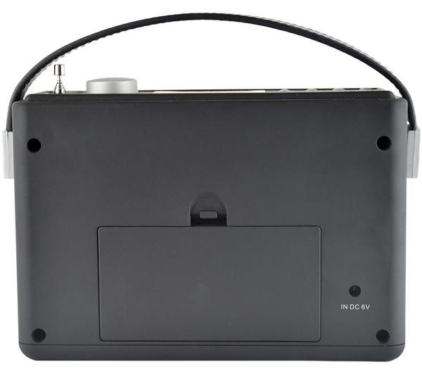 LLOYTRON N5401BK-A Portable DAB+/FM Retro Bluetooth Radio - Black image number 5