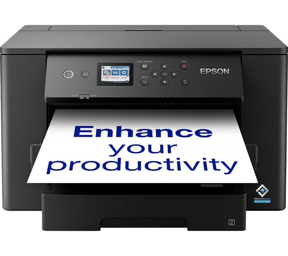 EPSON WorkForce WF-7310DTW Wireless A3 Inkjet Printer, Black