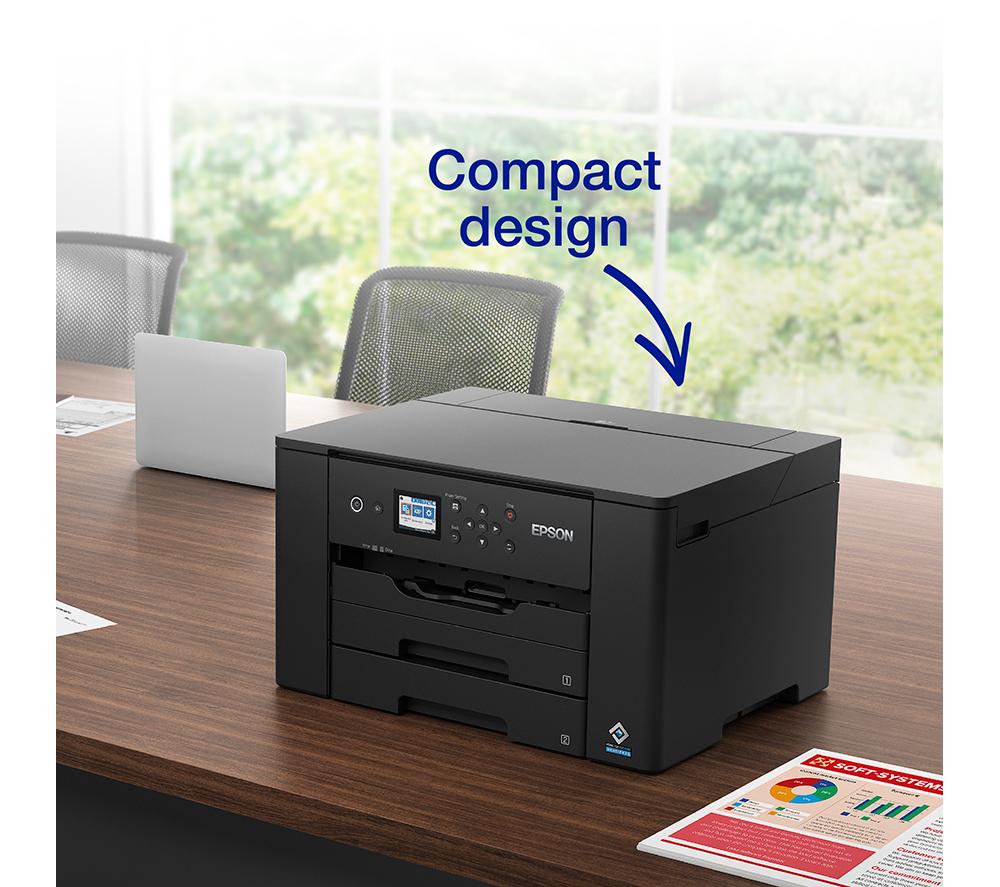 EPSON WorkForce WF-7310DTW Wireless A3 Inkjet Printer image number 4 of 7