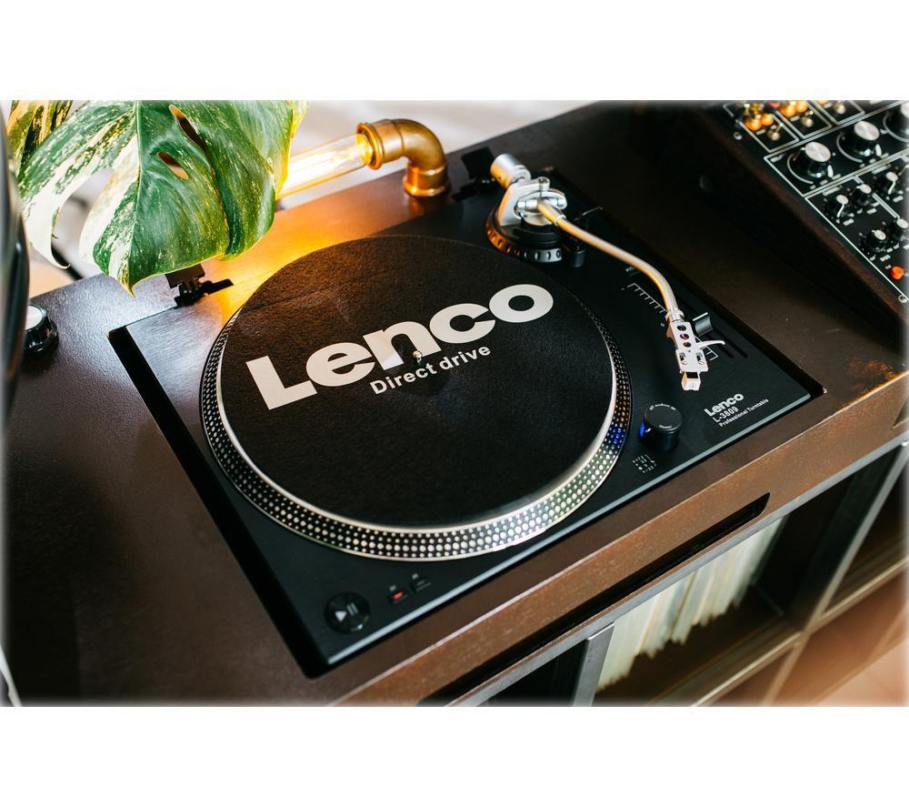 LENCO L-3809 Direct Drive Turntable - Black image number 5 of 14