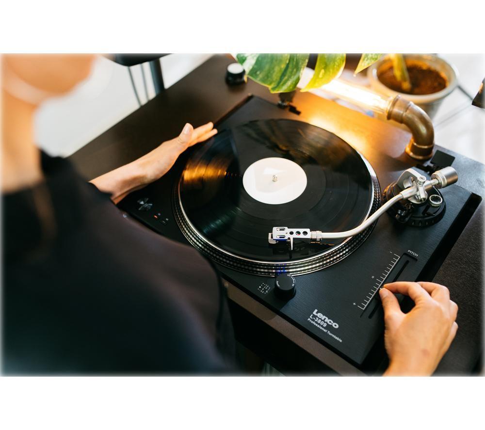 LENCO L-3809 Direct Drive Turntable - Black image number 7 of 14