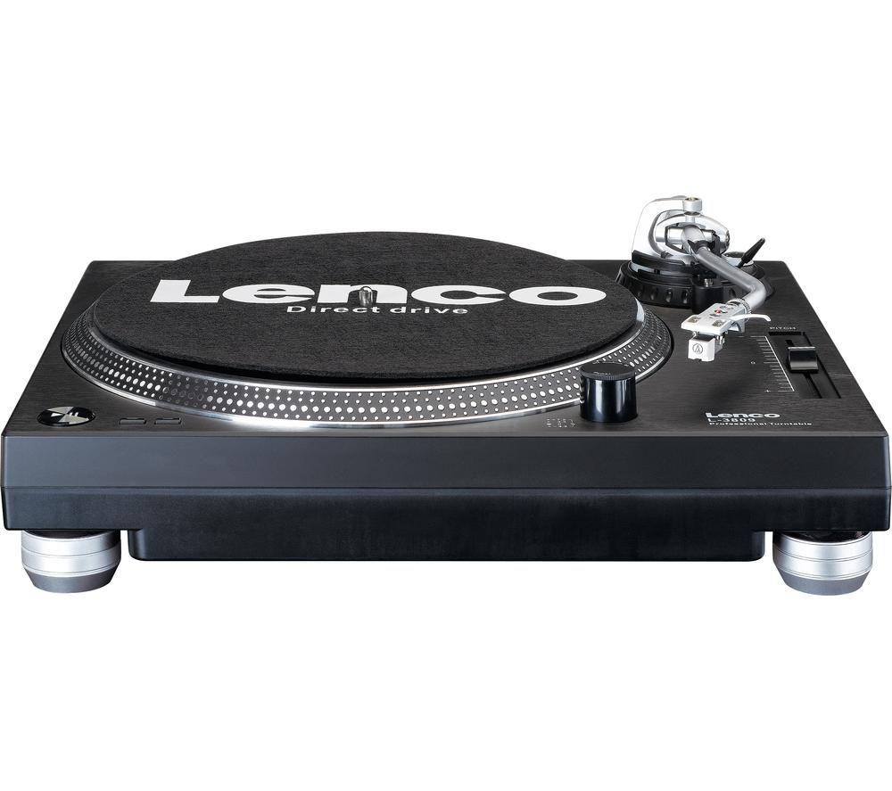 LENCO L-3809 Direct Drive Turntable - Black image number 11 of 14