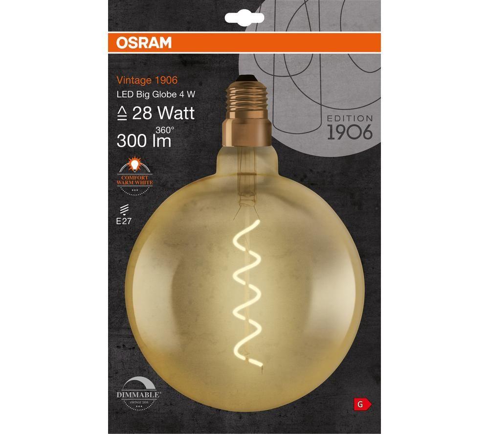 OSRAM Vintage 1906 LV269729 LED Light Bulb - E27 image number 4 of 5