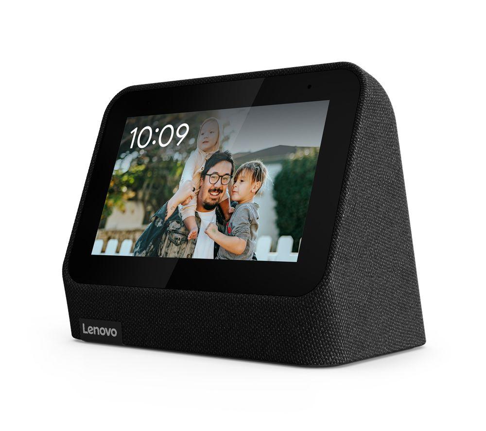 LENOVO Smart Clock 2 with Google Assistant, Black