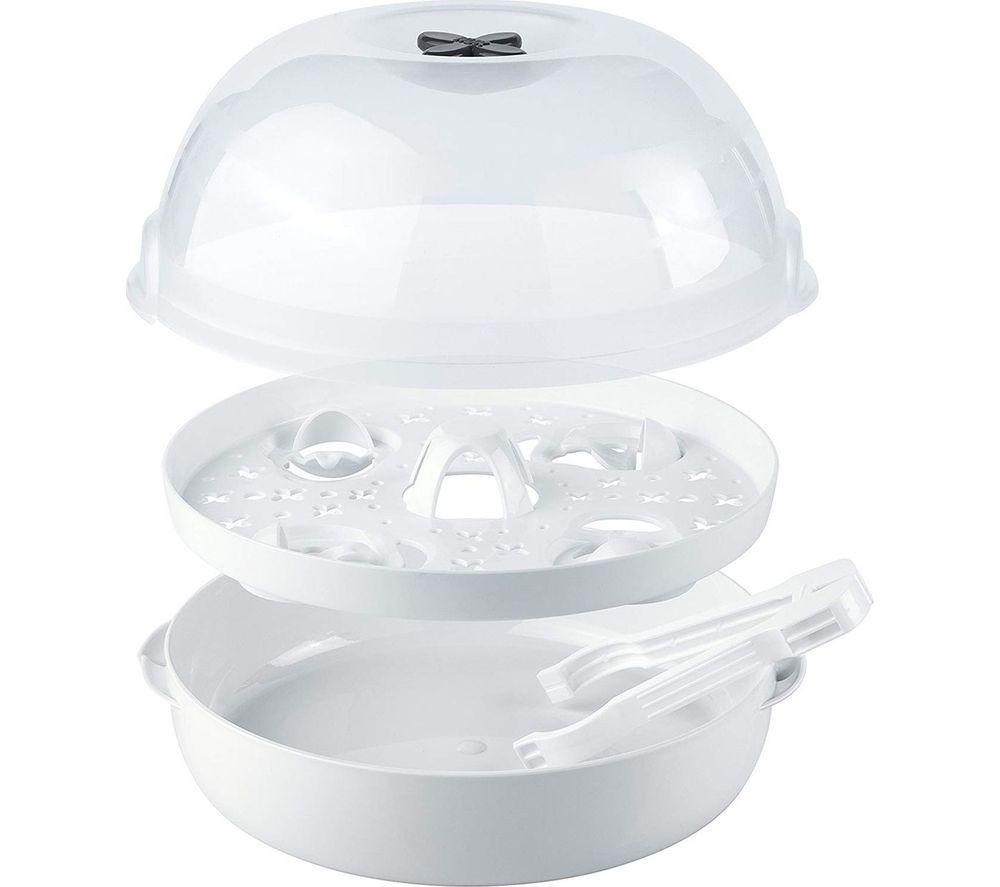 Image of NUK Micro Express Plus Baby Microwave Bottle Steriliser