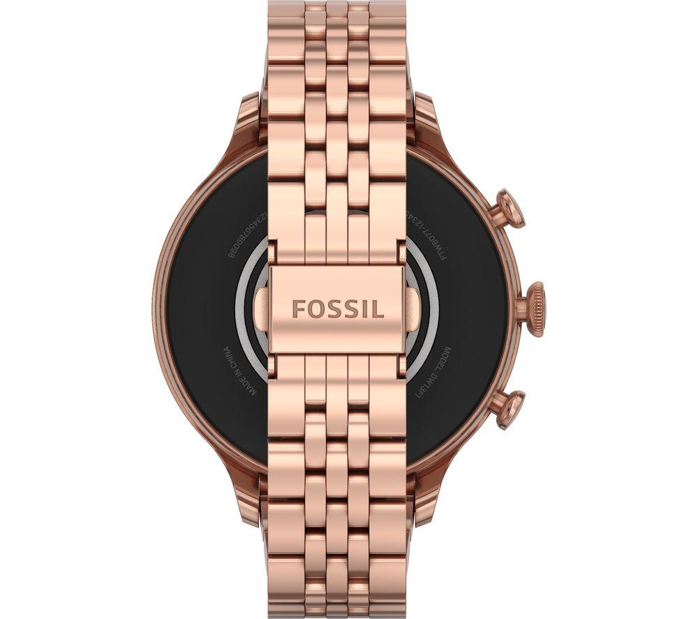 Buy FOSSIL Gen 6 FTW6077 Smart Watch with Google Assistant Rose