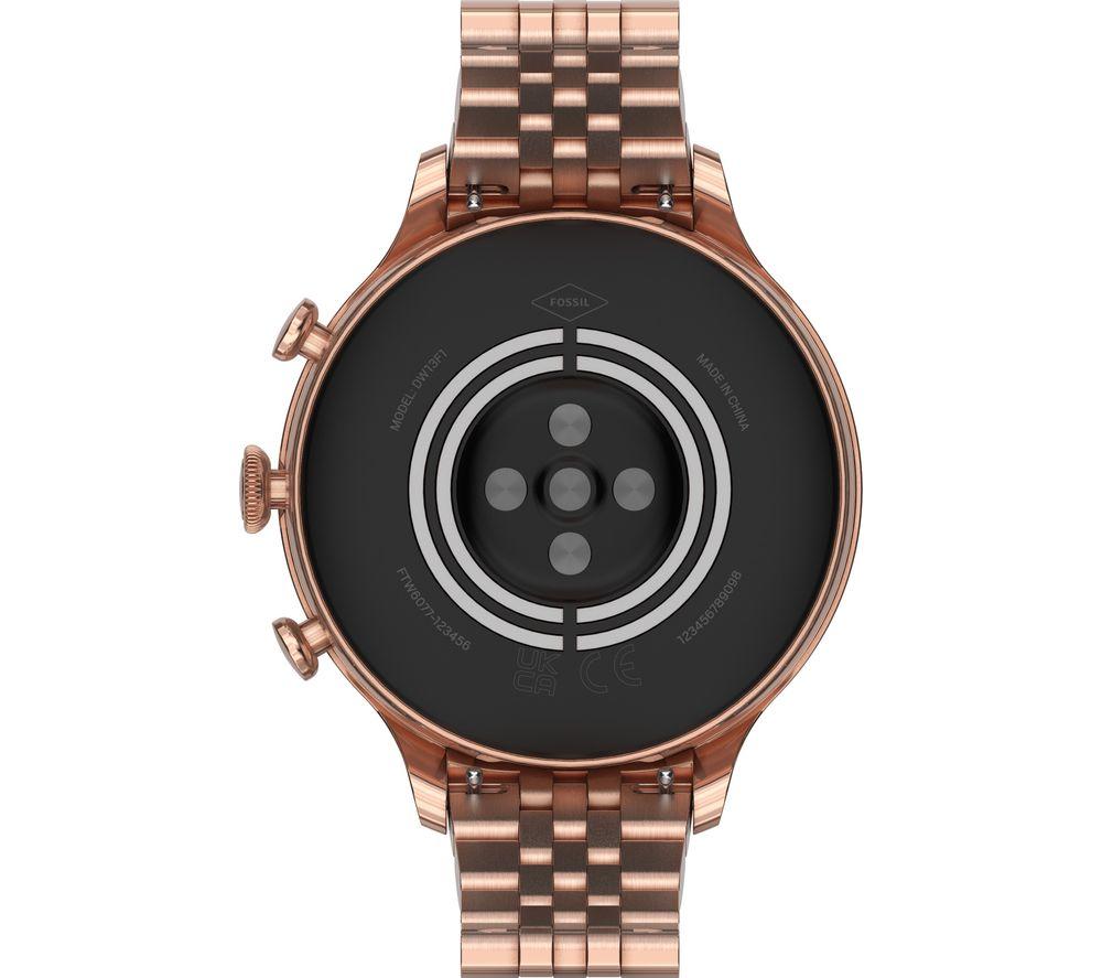 Smartwatch hot sale fossil gold