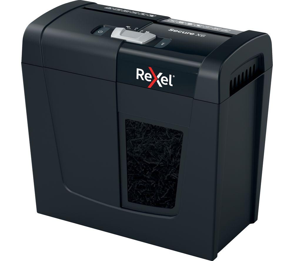 REXEL Secure X6 2020122 Cross Cut Paper Shredder