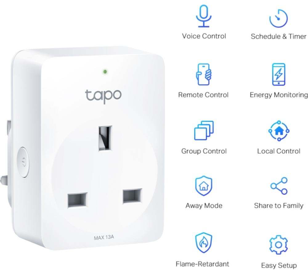 TP-LINK Tapo P110 Mini Smart WiFi Socket image number 3 of 16