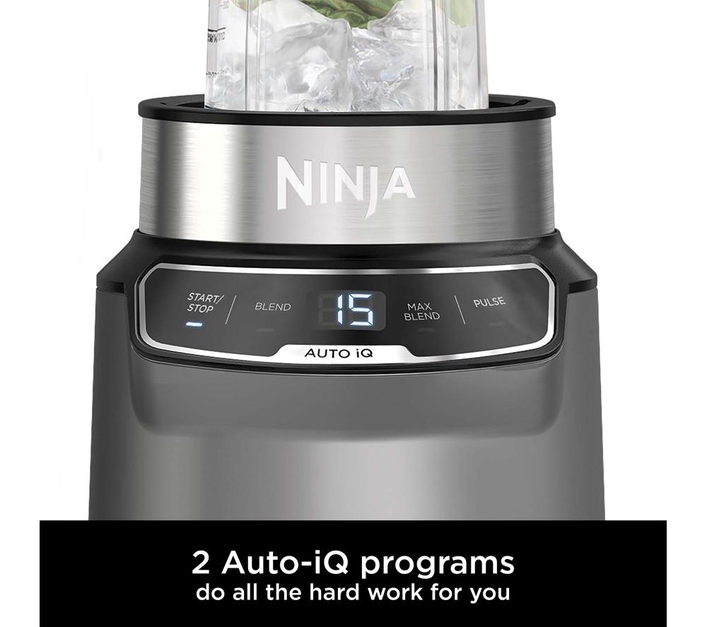 NINJA Auto-iQ BN500UK Blender - Black & Silver image number 4 of 6