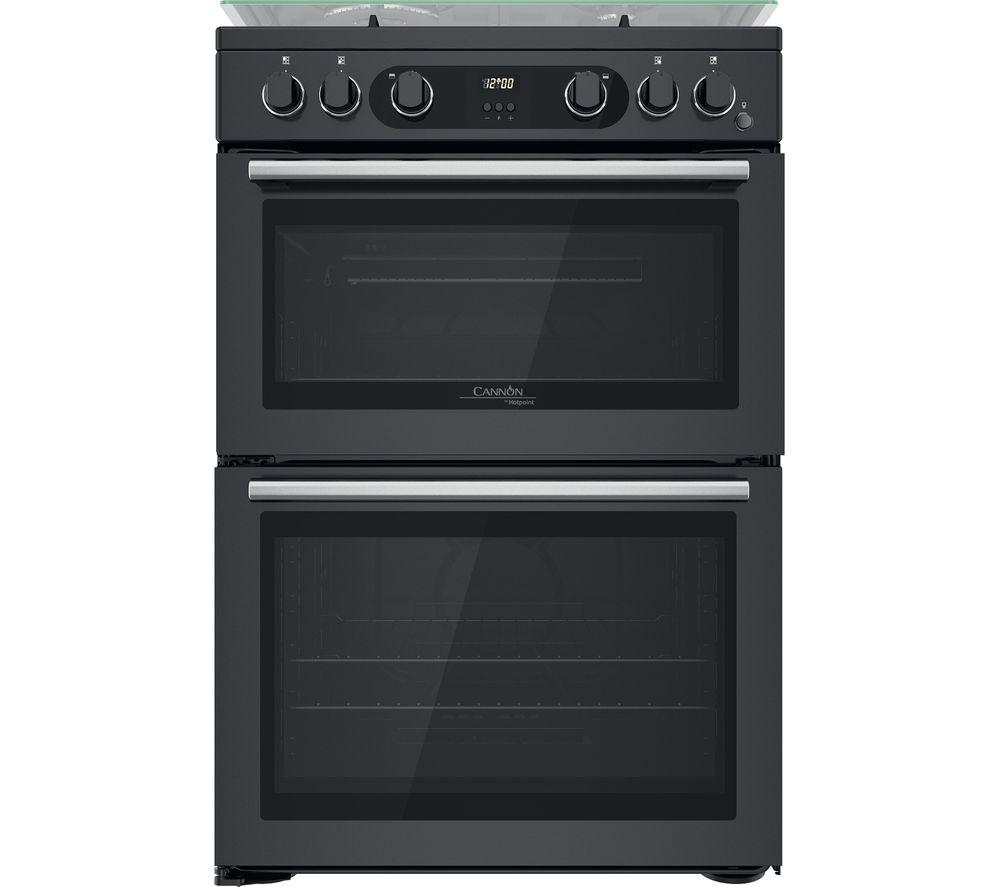 CANNON CD67G0C2CA 60 cm Gas Cooker - Antracite, Black thumbnail