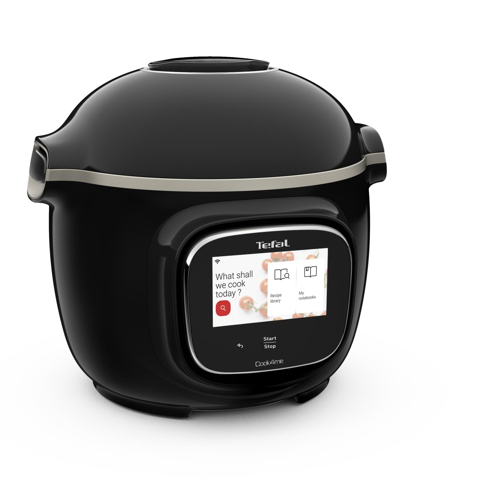 TEFAL Cook4me Touch CY912840 Smart Multicooker - Black, Black