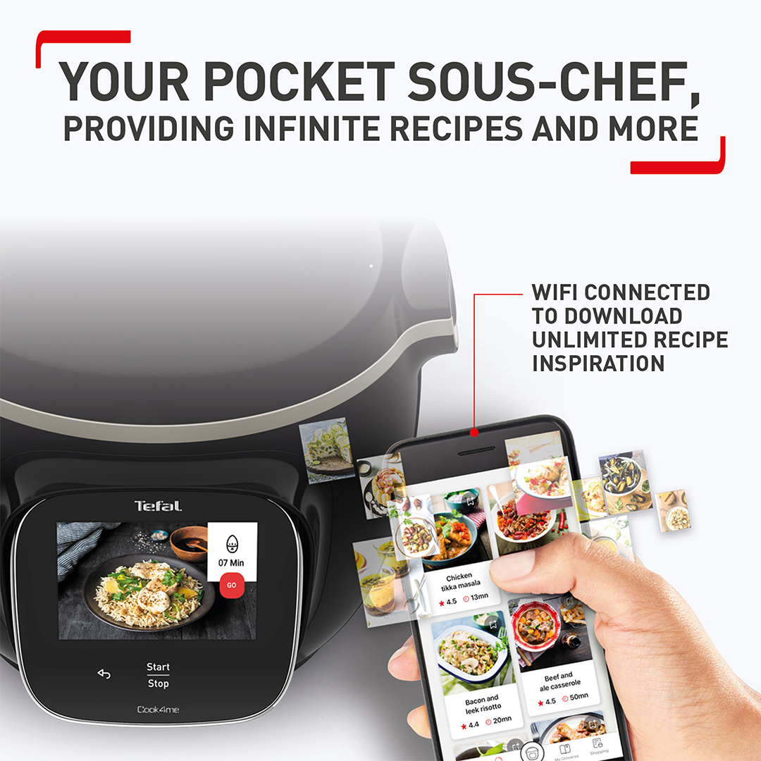 Tefal launches Cook4me Touch Wi-Fi - Appliance Retailer