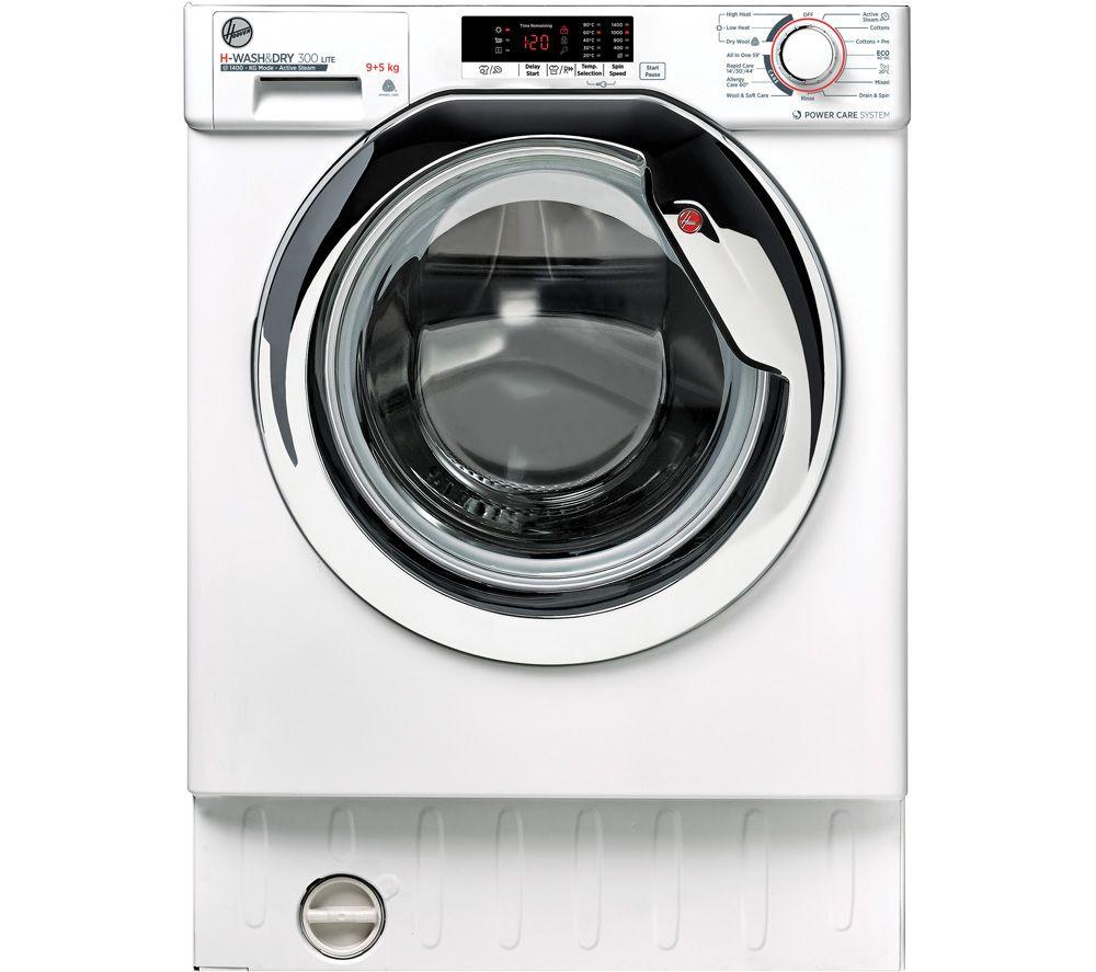HOOVER H-WASH 300 Lite HBDS495D2ACE Integrated 9 kg Washer Dryer