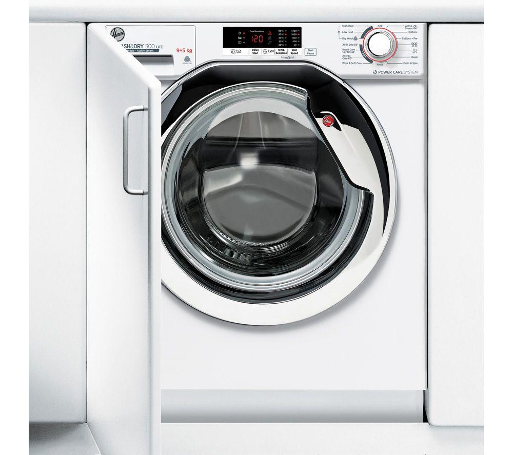 HOOVER H-WASH 300 Lite HBDS495D2ACE Integrated 9 kg Washer Dryer image number 2 of 2