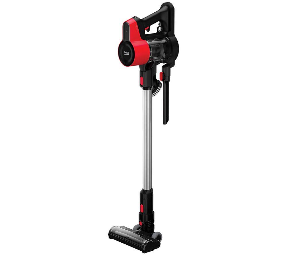 BEKO ErgoClean VRT50121VR Cordless Vacuum Cleaner ? Black & Red