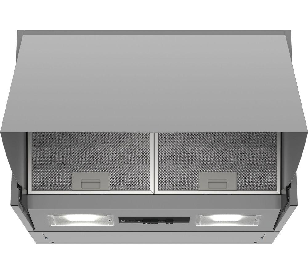 NEFF N30 D64MAC1X0B Integrated Cooker Hood - Silver
