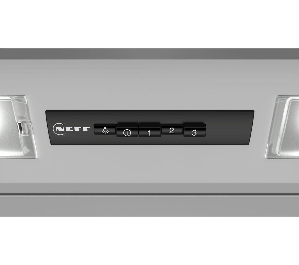 NEFF N30 D64MAC1X0B Integrated Cooker Hood - Silver image number 3 of 5