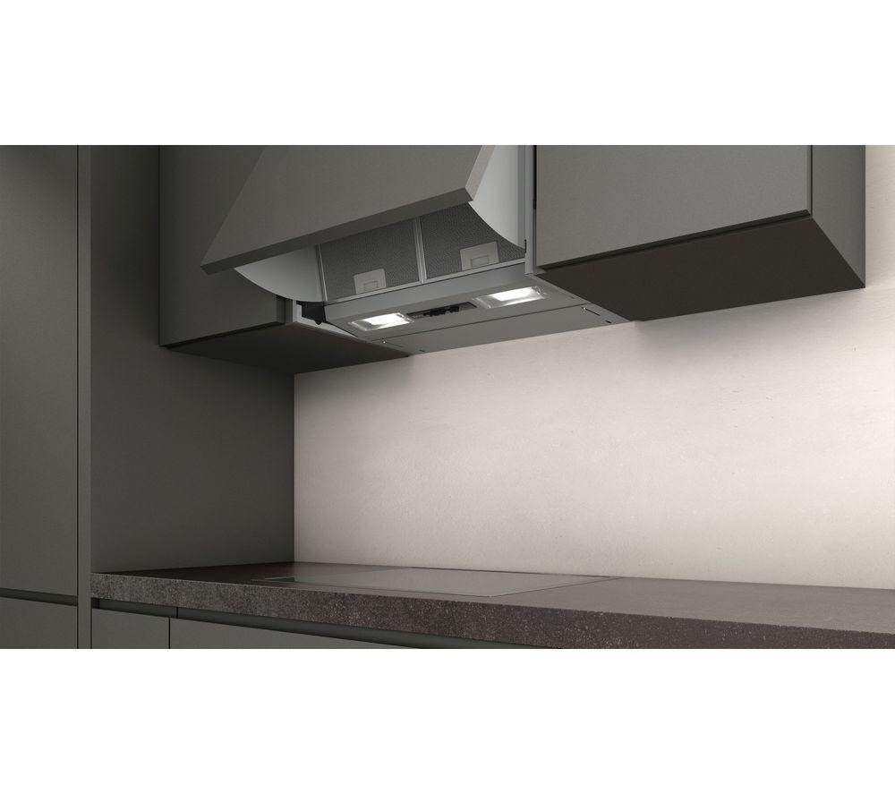 NEFF N30 D64MAC1X0B Integrated Cooker Hood - Silver image number 2 of 5