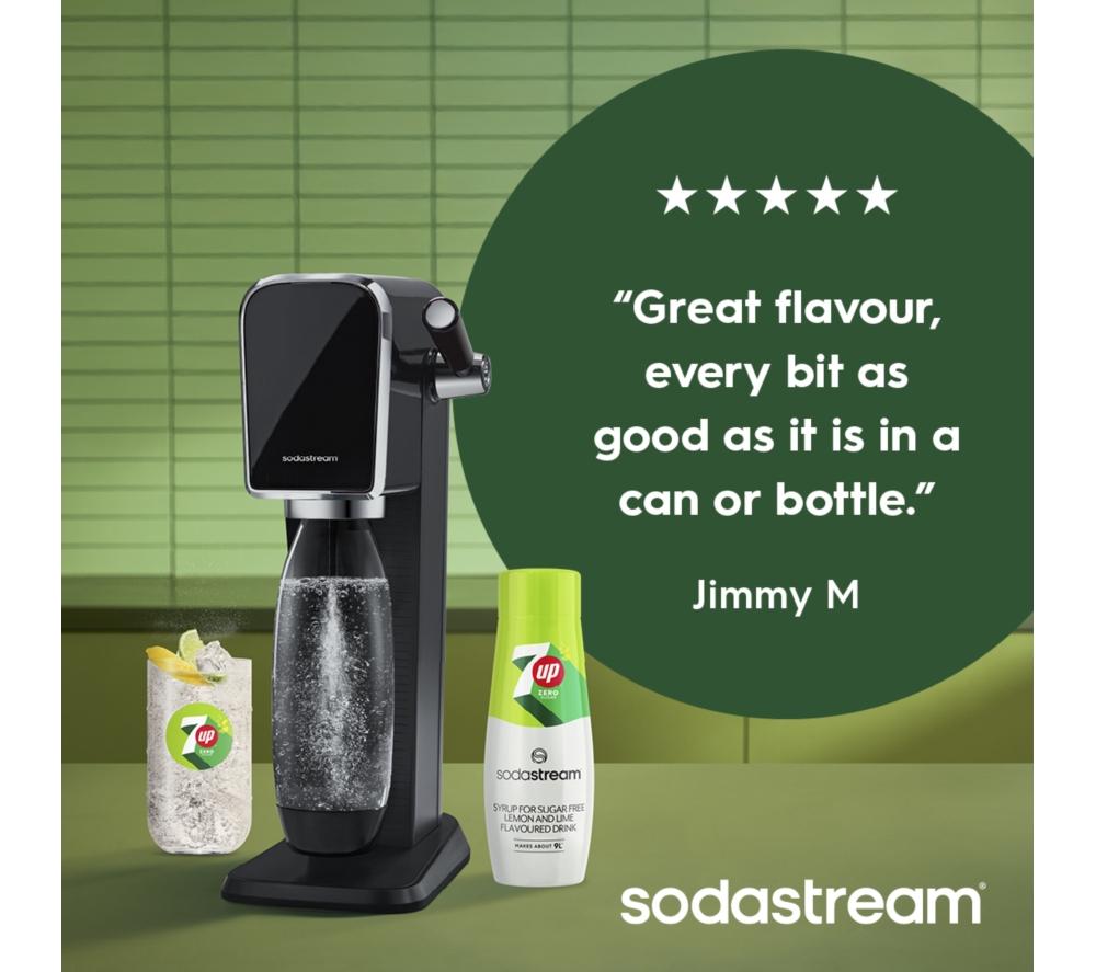 Mii【新品未使用】sodastream source Sodastream 7UP Free 440ml Syrup - No Sugar – SodaStream UK