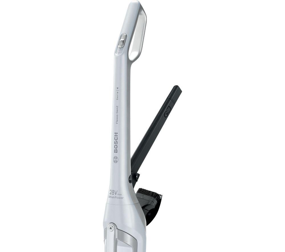 BOSCH Serie 4 Flexxo ProHome BBH3280GB Cordless Vacuum Cleaner - White image number 3 of 20