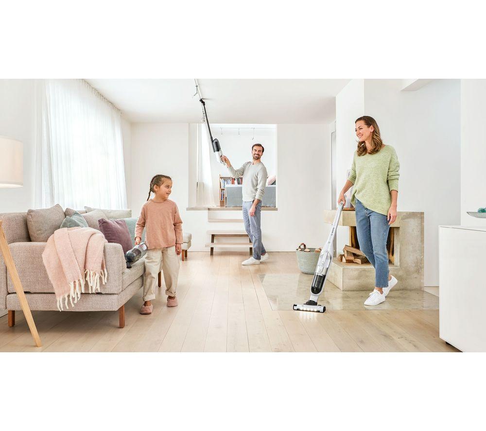 BOSCH Serie 4 Flexxo ProHome BBH3280GB Cordless Vacuum Cleaner - White image number 5 of 20