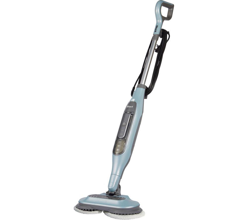 SHARK Steam & Scrub S6002UK Steam Mop - Duck Egg Blue