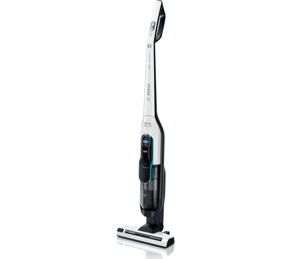 BOSCH Serie 6 Athlet ProHygienic BCH86HYGGB Cordless Vacuum Cleaner ? White & Black, Black,White