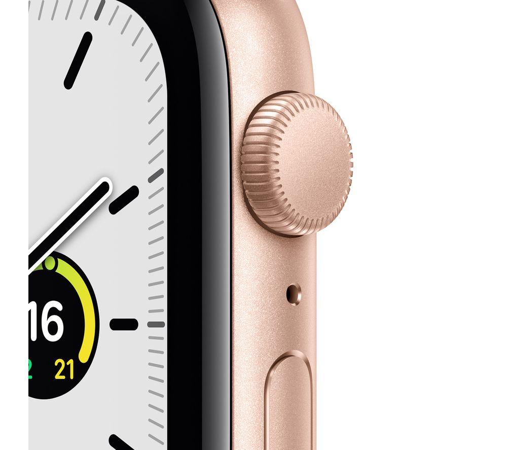 Buy APPLE Watch SE - Gold Aluminium with Starlight Sports Band, 44