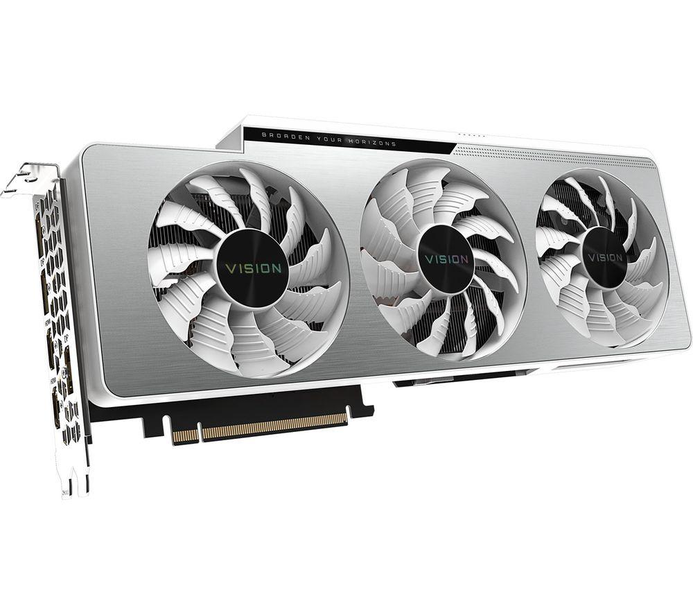 GIGABYTE GeForce RTX 3080 10 GB VISION V2 OC Graphics Card image number 2 of 5