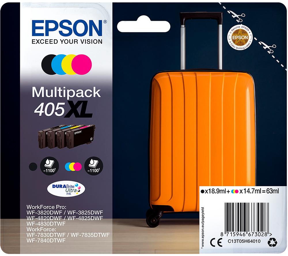 EPSON Suitcase 405 Black Ink Cartridge, Black