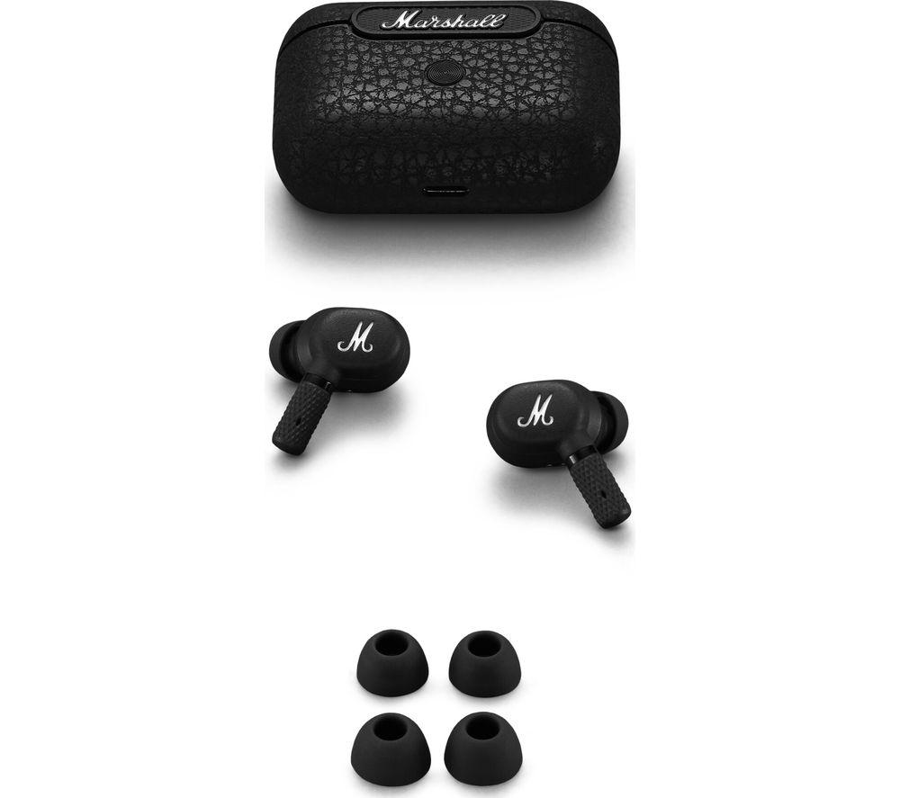 MARSHALL Motif ANC Wireless Bluetooth Noise-Cancelling Earbuds - Black - image 3