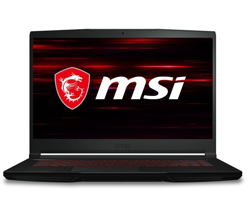 Image of MSI GF63 Thin 15.6" Gaming Laptop - Intel®Core i5, RTX 3050, 512 GB SSD, Black
