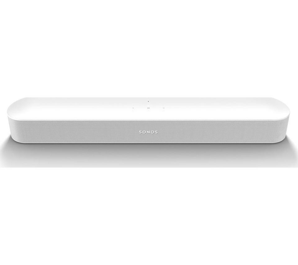 SONOS Beam (Gen 2) Compact Sound Bar with Dolby Atmos, Alexa & Google Assistant - White
