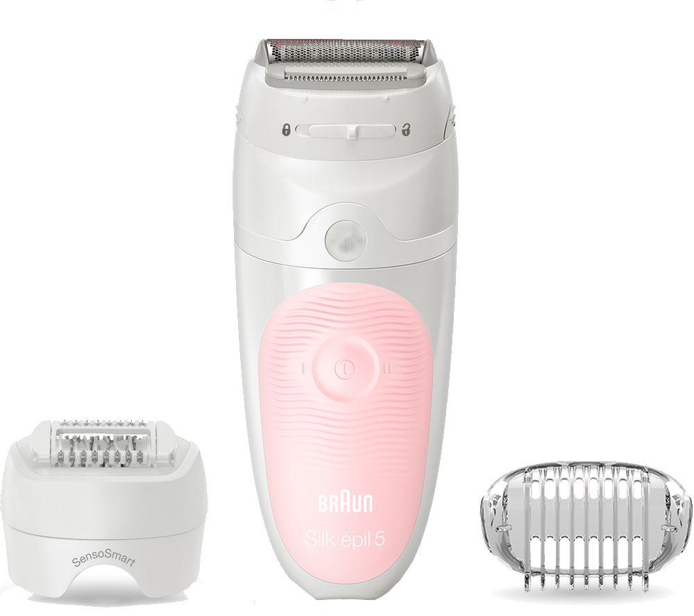 Braun Silk-epil 5-825 Power, Epilator for Beginners for Gentle Hair Removal,  Smart Light