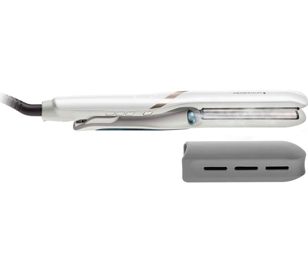 Buy REMINGTON HYDRAluxe Pro S9001 Hair Straightener White Currys