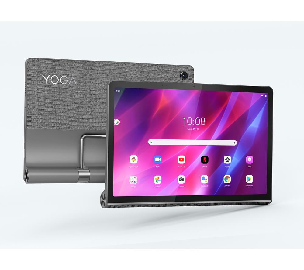 Image of LENOVO Yoga Tab 11 Tablet - 128 GB, Grey, Silver/Grey