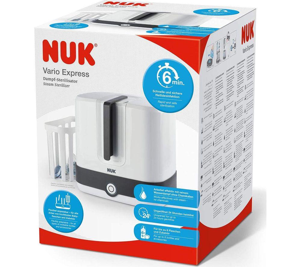 Buy NUK Vario Express Steam Electric Bottle Steriliser Currys