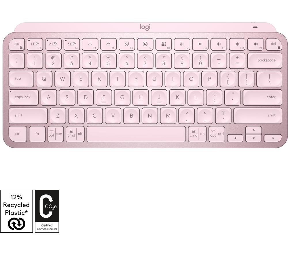 Logitech MX Keys Mini Keyboard - Rose