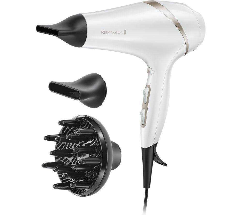 REMINGTON Hydraluxe AC8901 Hair Dryer ? White, White