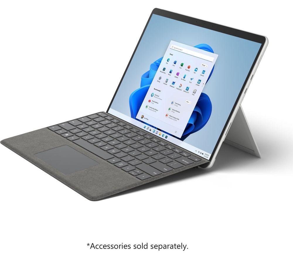 MICROSOFT 13" Surface Pro 8 - Intel® Core™ i5, 256 GB SSD, Platinum