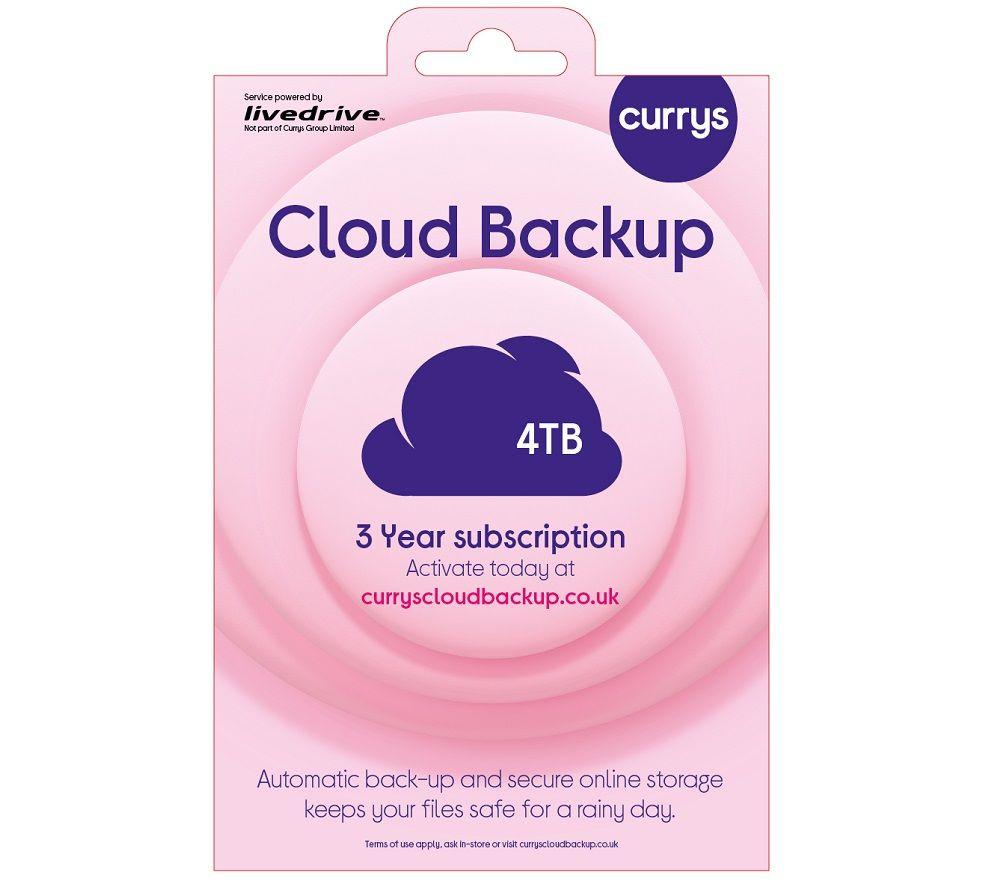 KNOWHOW Cloud Backup - 4 TB, 3 years