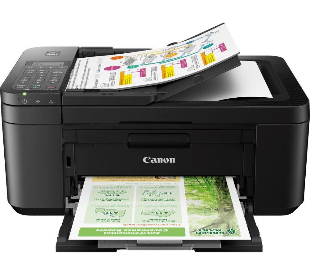 Canon Pixma Tr4650 All In One Wireless Inkjet Printer With Fax Black