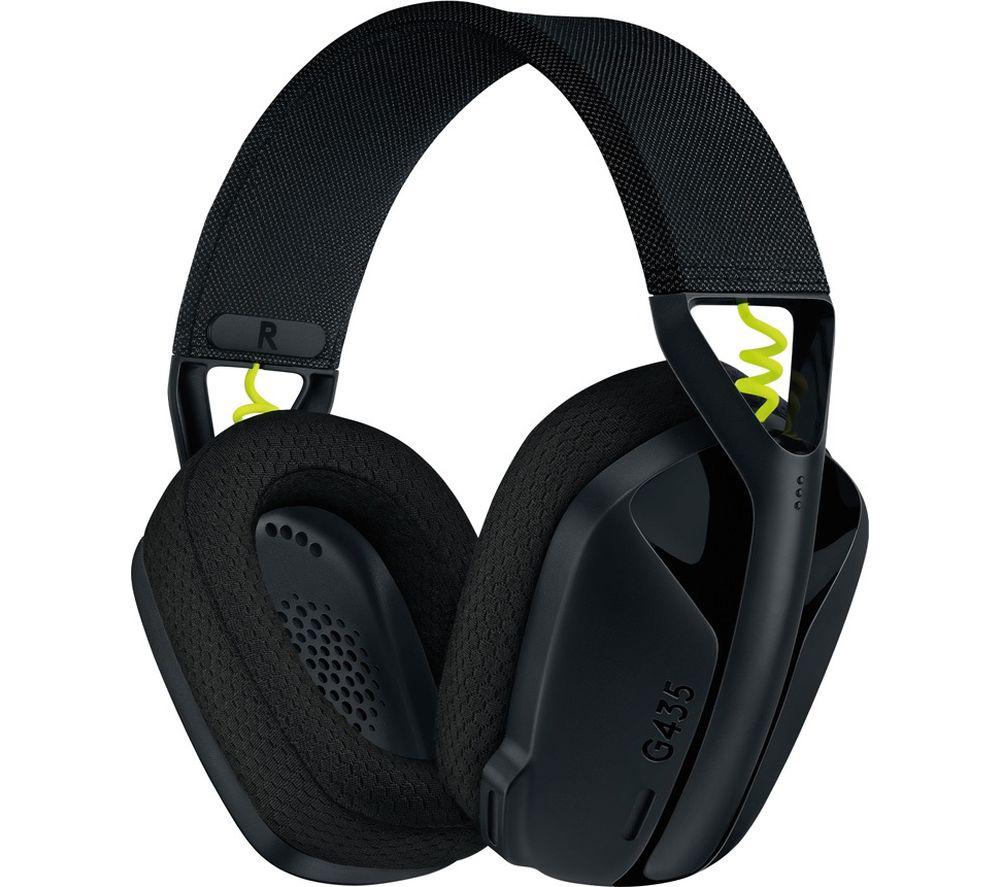 Image of LOGITECH G435 Wireless 7.1 Gaming Headset - Black, Black
