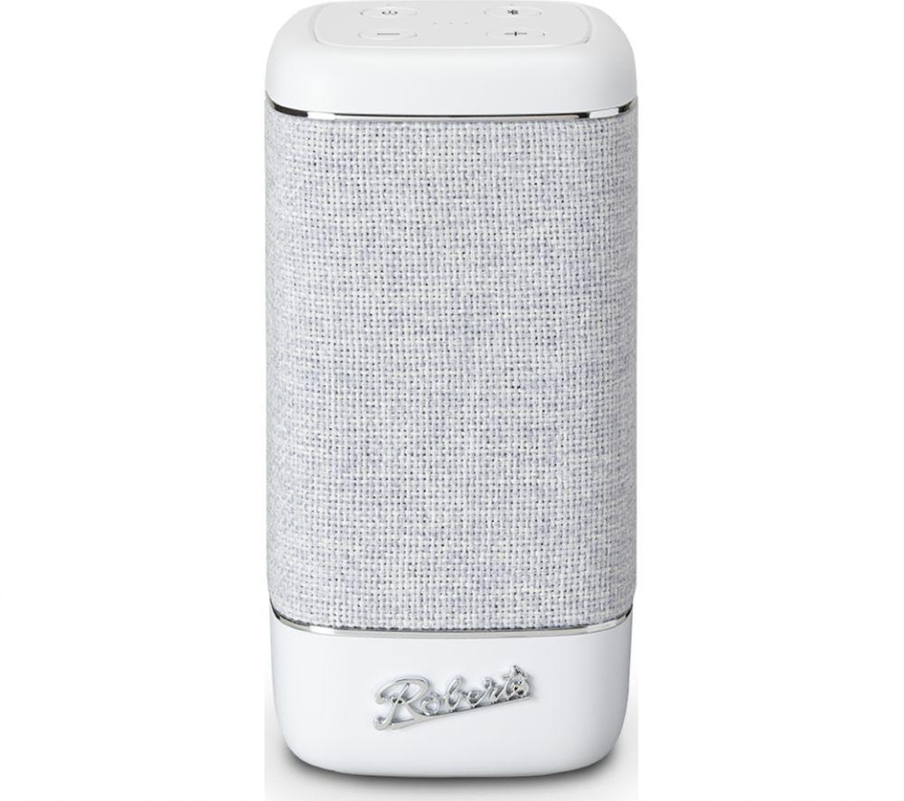 ROBERTS Beacon 310 Portable Bluetooth Speaker - White, White