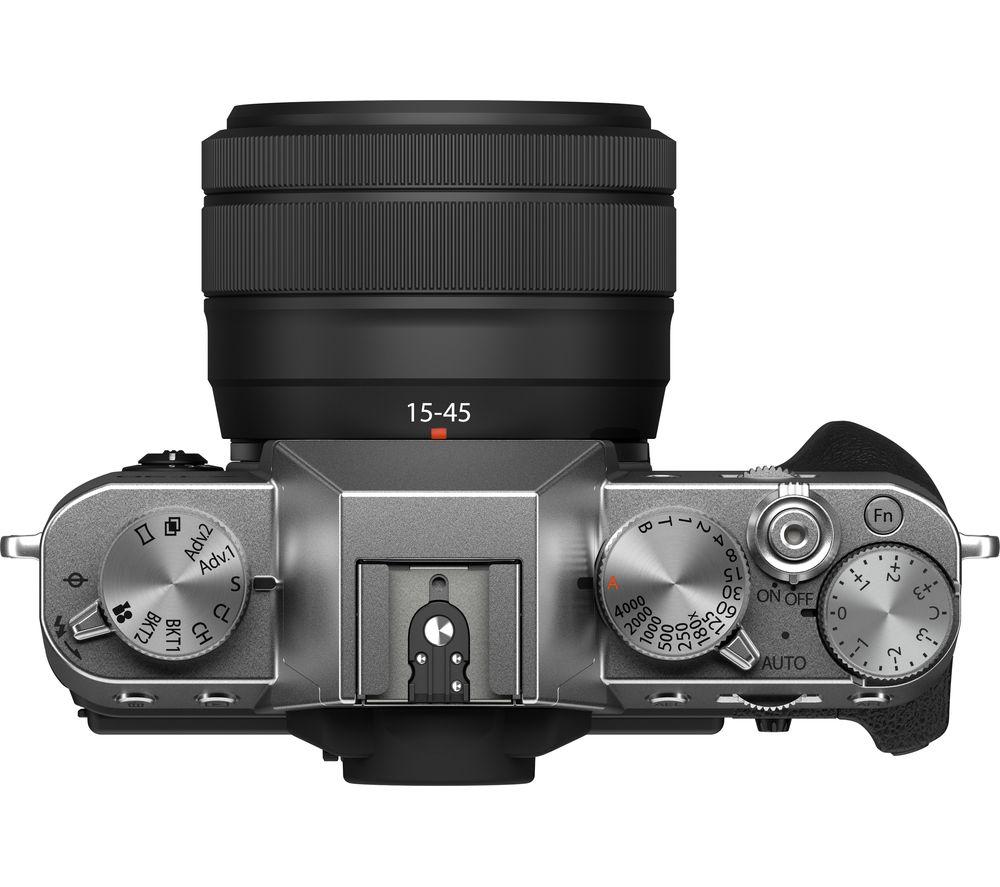 FUJIFILM X-T30 II Mirrorless Camera with FUJINON XC 15-45 mm f/3.5-5.6 OIS PZ Lens - Silver image number 4 of 7